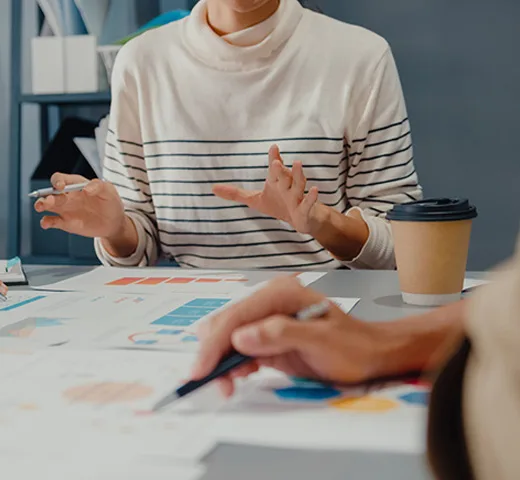 AskFairs team at education fair
